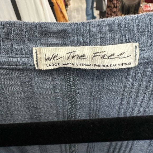 Free People “We The Free” Thermal Tie-Dye Sleeve Top - Picture 3 of 8